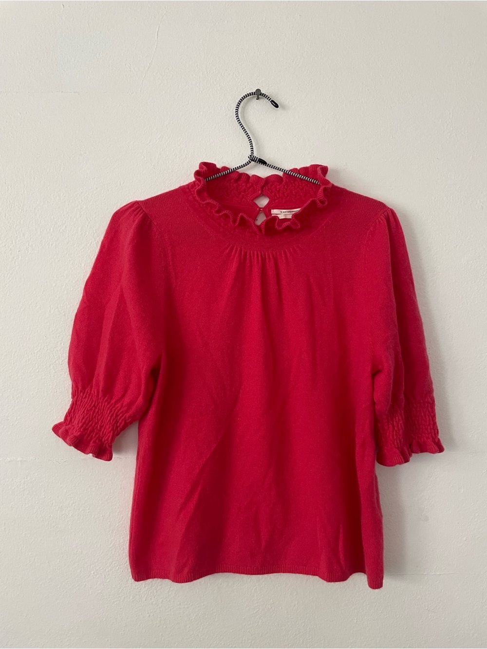 Anthropologie Mock Neck Cashmere Top